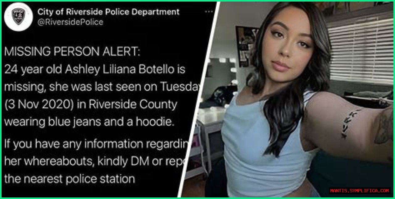 Unraveling The Mystery: The Case Of Ashley Liliana Botello Missing
